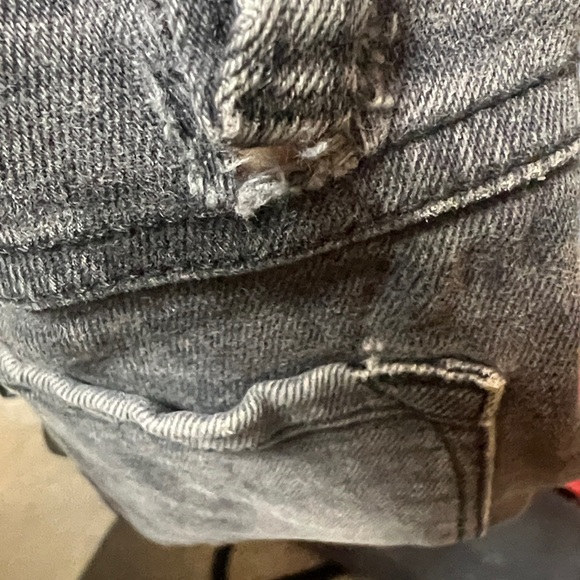 5/$25 PrAna Jeans Womens Sz 4 Gray Denim Skinny Stretch Pants sz 4/27 - Picture 9 of 10